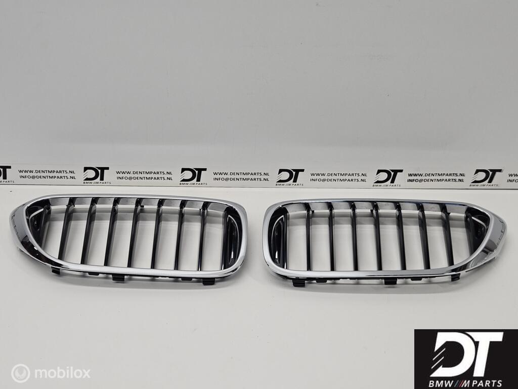 Grille set BMW 5-serie G30 G31 51137390863 51137390864, Autos : Pièces & Accessoires, Carrosserie & Tôlerie, BMW, Utilisé, Enlèvement ou Envoi