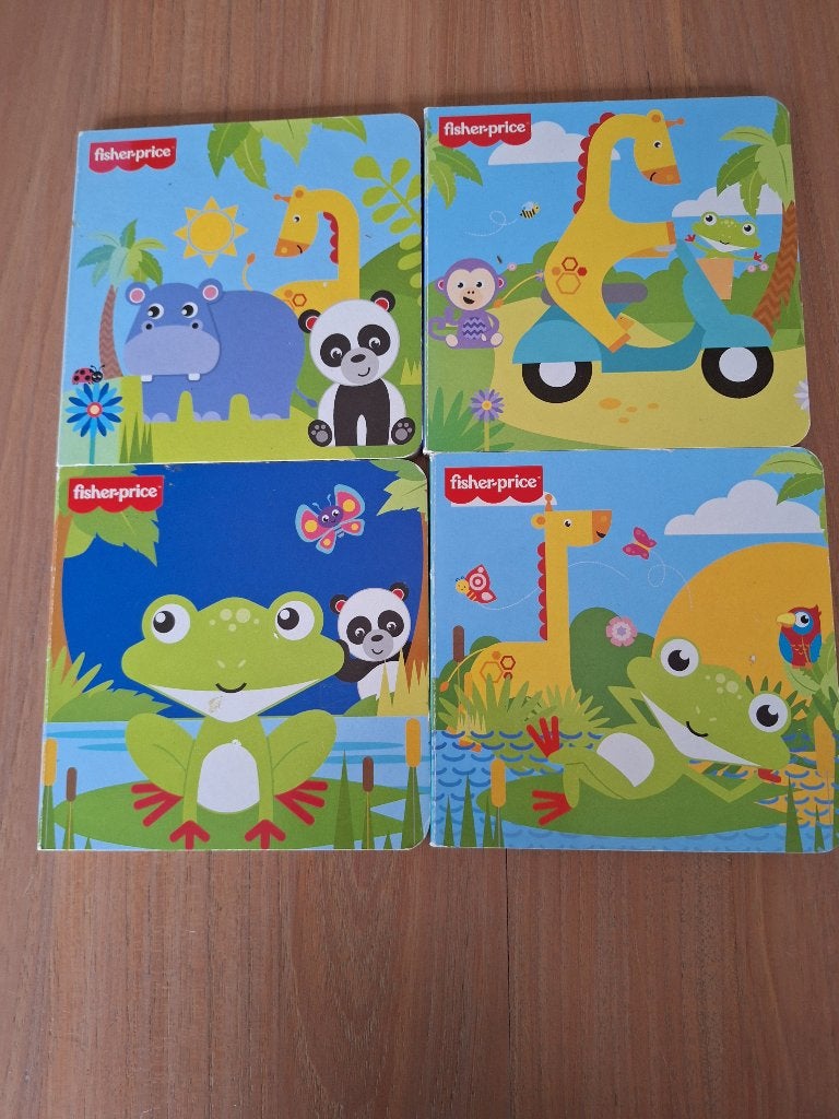 4 boekjes van fisher-price, Boeken, Ophalen