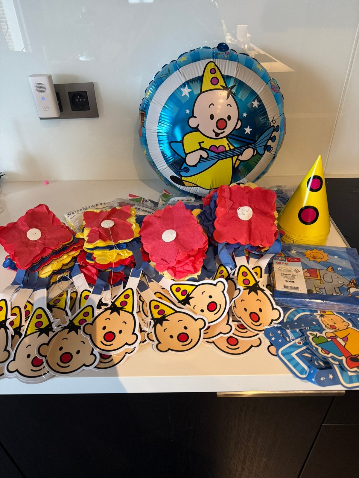 Bumba feestversiering, Ophalen, Gebruikt