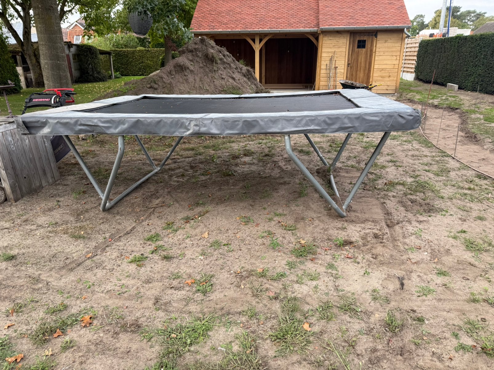 Trampoline, Enlèvement, Utilisé