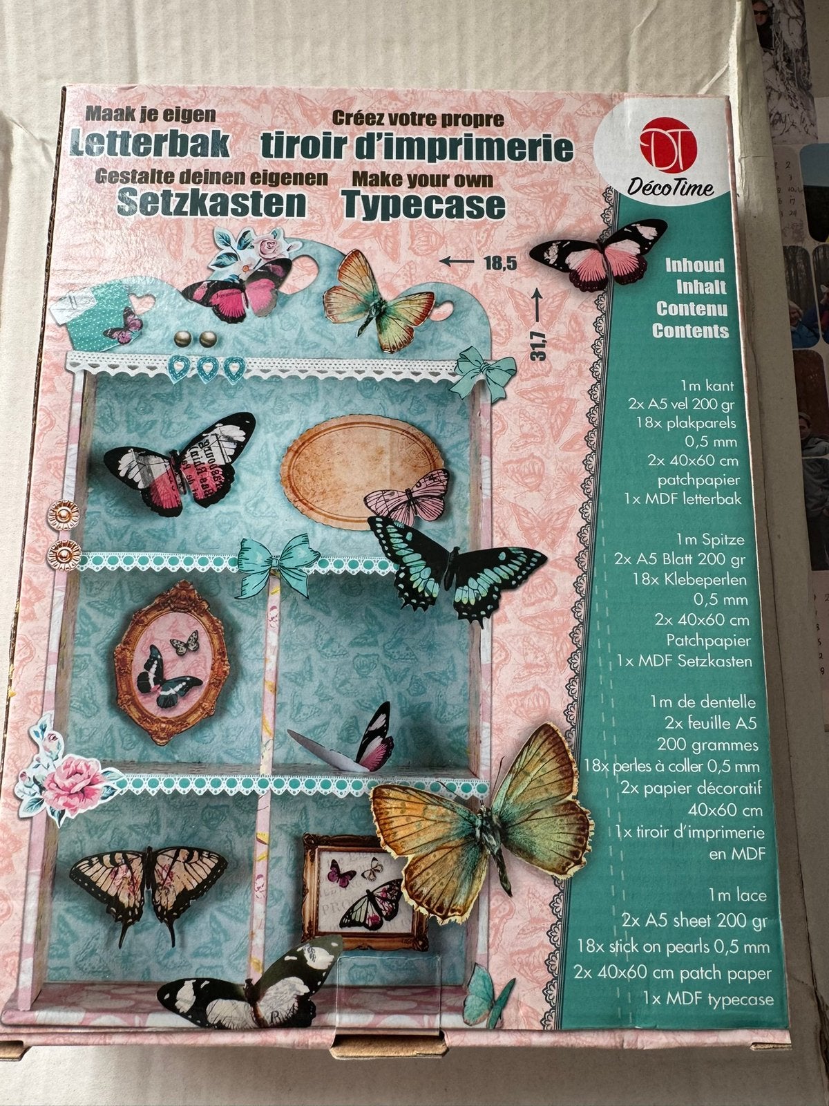 Kit de bricolage, Neuf, Natuur en Bloemen, Papier of Karton, Autres marques