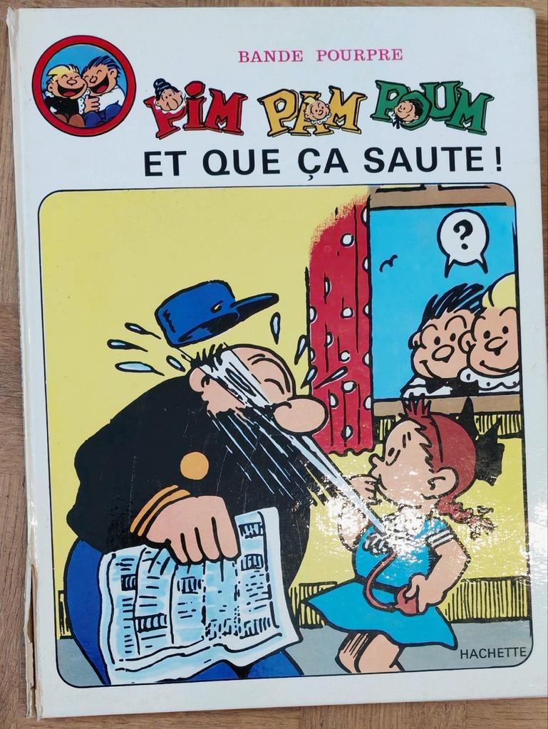 Pim pam poum - et que ça saute !, Boeken, Ophalen