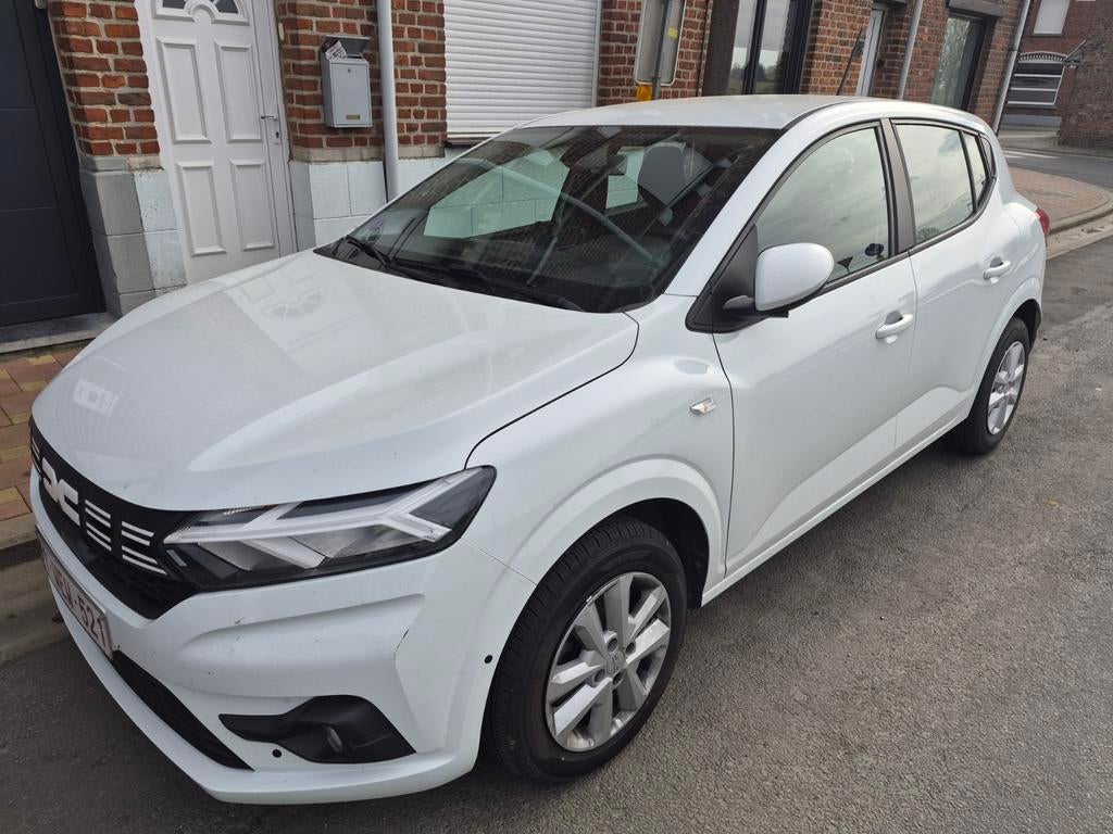 Dacia sandero eco-100g, Autos, Achat, Particulier, Sandero, Blanc