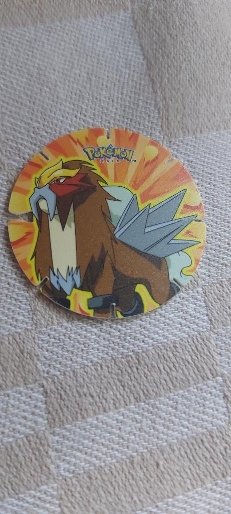 pokemon flippo legendary Entei zeldzaam, Ophalen of Verzenden, Nieuw, Overige typen