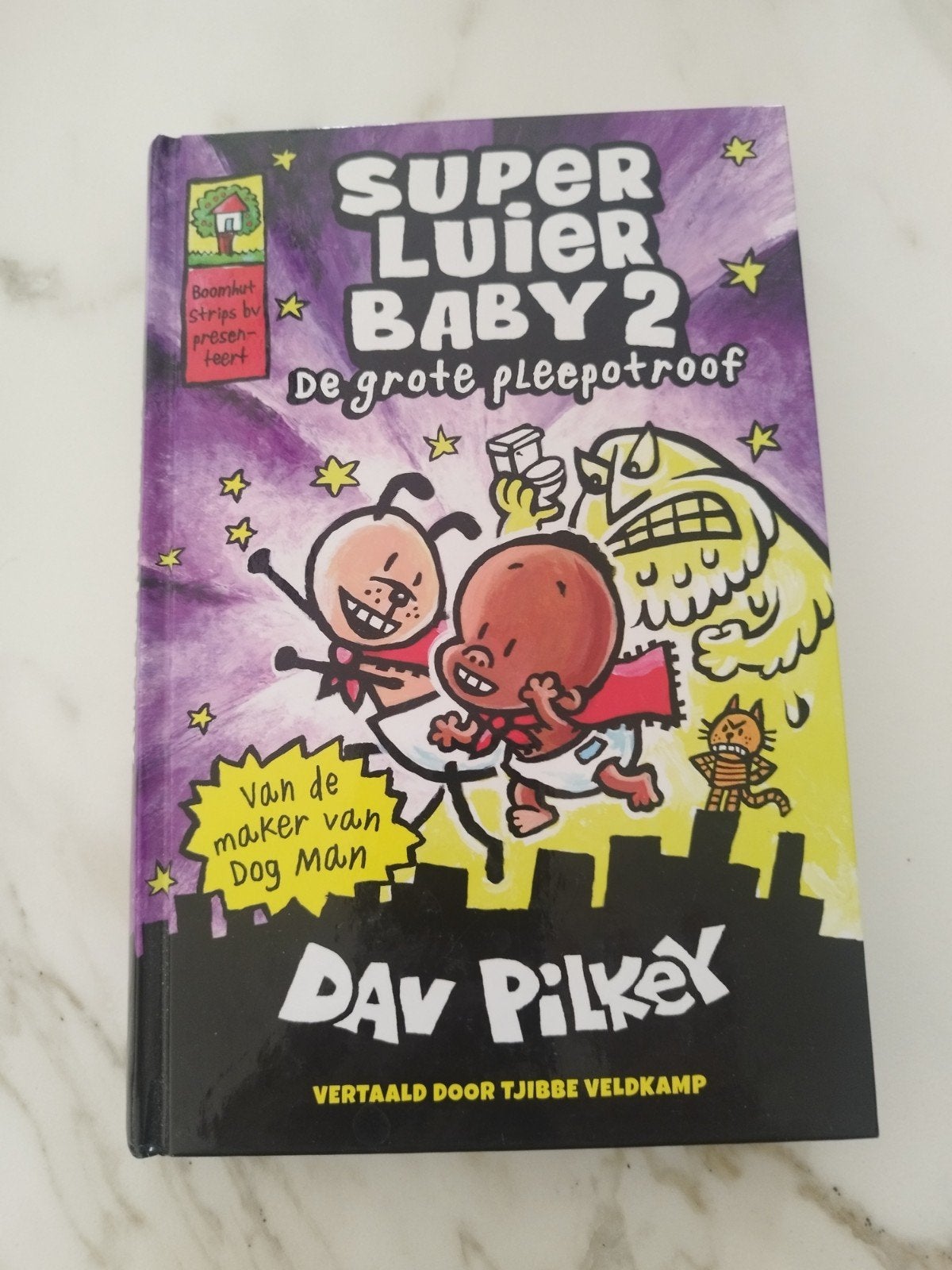 Dav Pilkey - De grote pleepotroof, Ophalen of Verzenden, Dav Pilkey