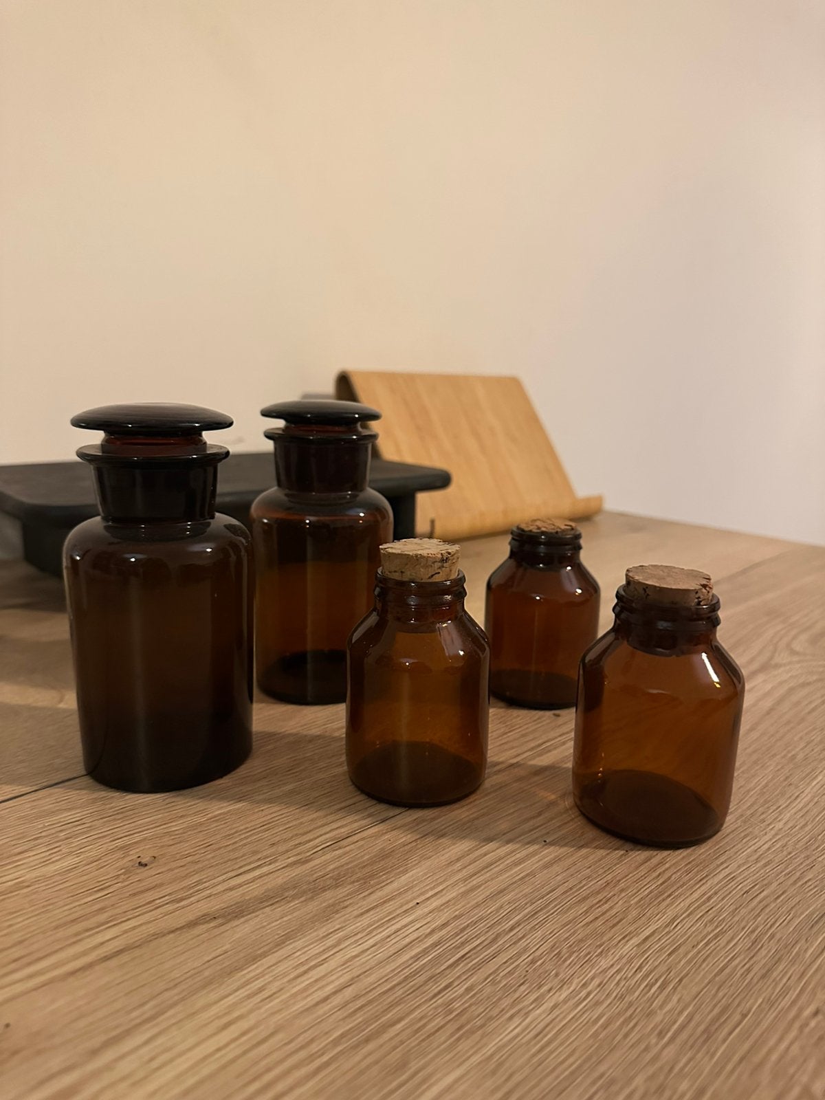Vintage apothekerspotten, Ophalen