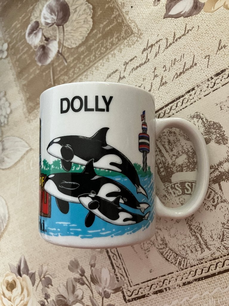 Mok Sea World ( The Legend of Shamu ), Huis en Inrichting, Keuken | Servies, Ophalen of Verzenden, Mok