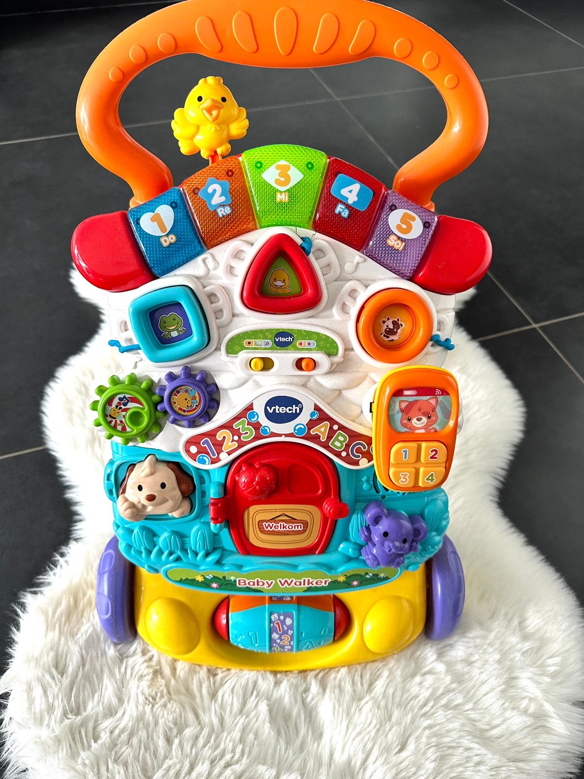 Loopwagentje Vtech, Ophalen, Zo goed als nieuw