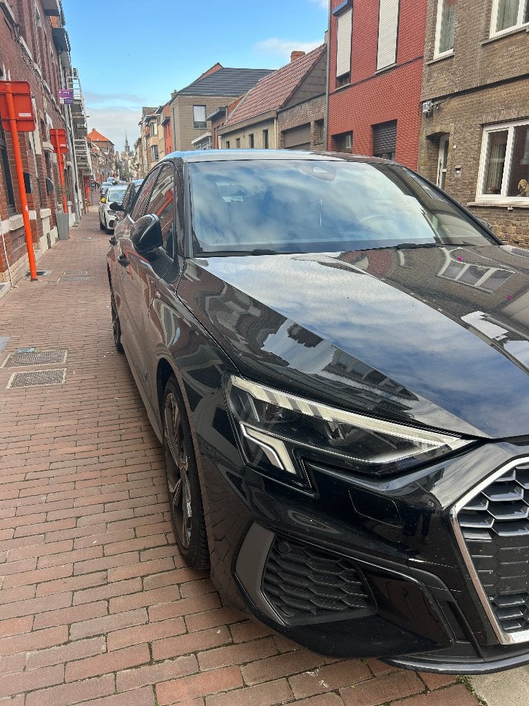 Audi A3 S-line, Auto's, Voorwielaandrijving, 1498 cc, 4 cilinders, Zwart