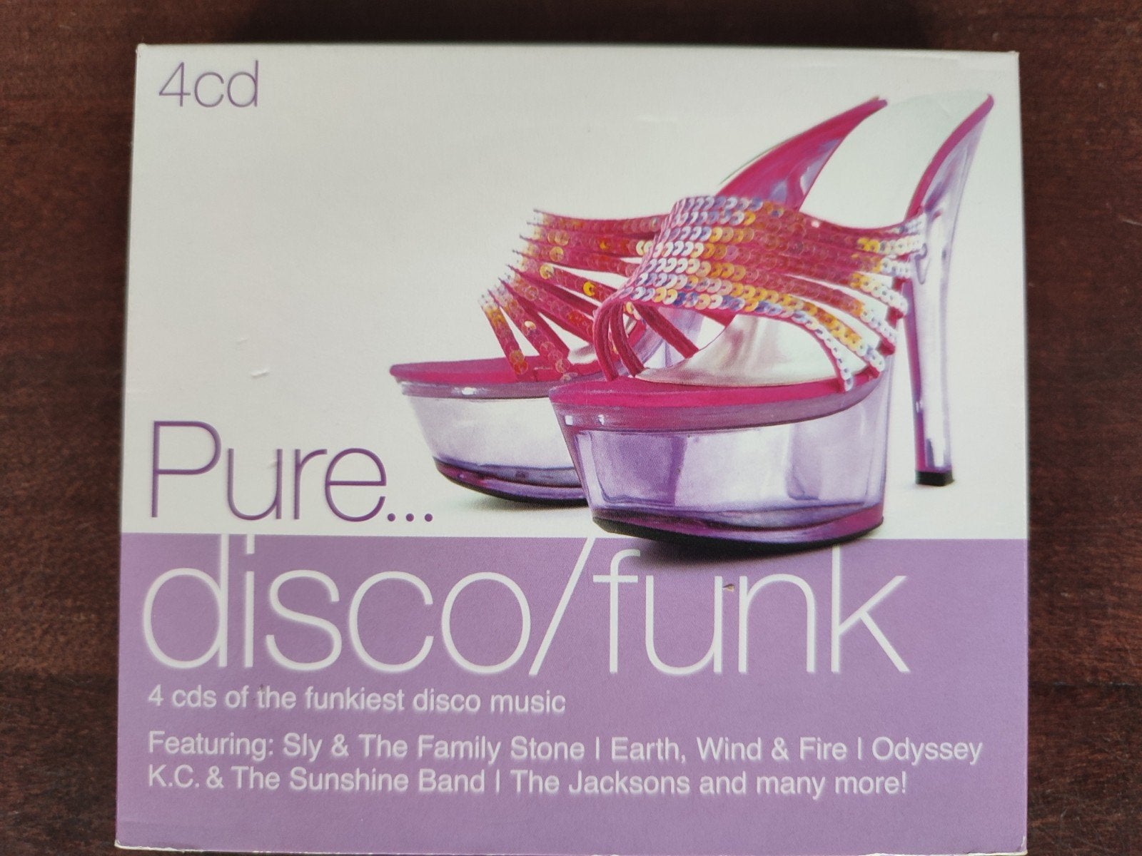 4 CD : PUR... DISCO/FUNK (MUSIQUE SONY), Enlèvement ou Envoi, Comme neuf