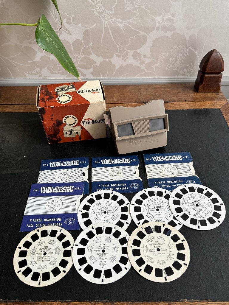 Vieuw Master Model G (1966) met 10 Reels, Ophalen of Verzenden
