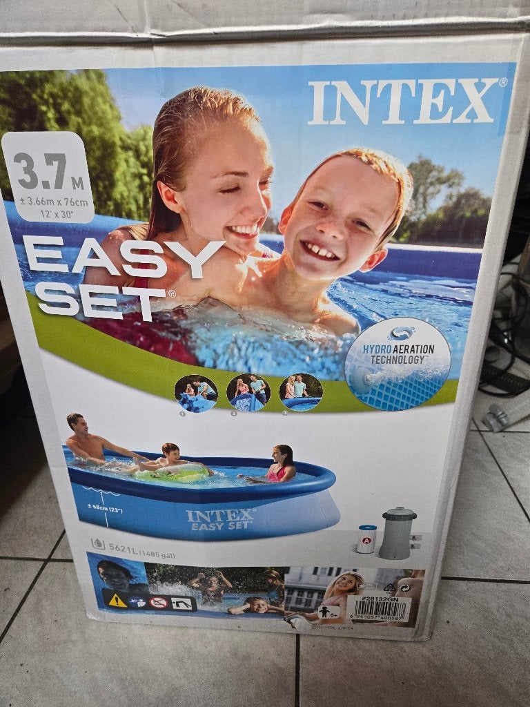 Piscine extérieure, Jardin & Terrasse, Piscines, Comme neuf, Piscines hors sol, Moins de 80 cm, 200 à 400 cm, 300 cm ou plus, Rond