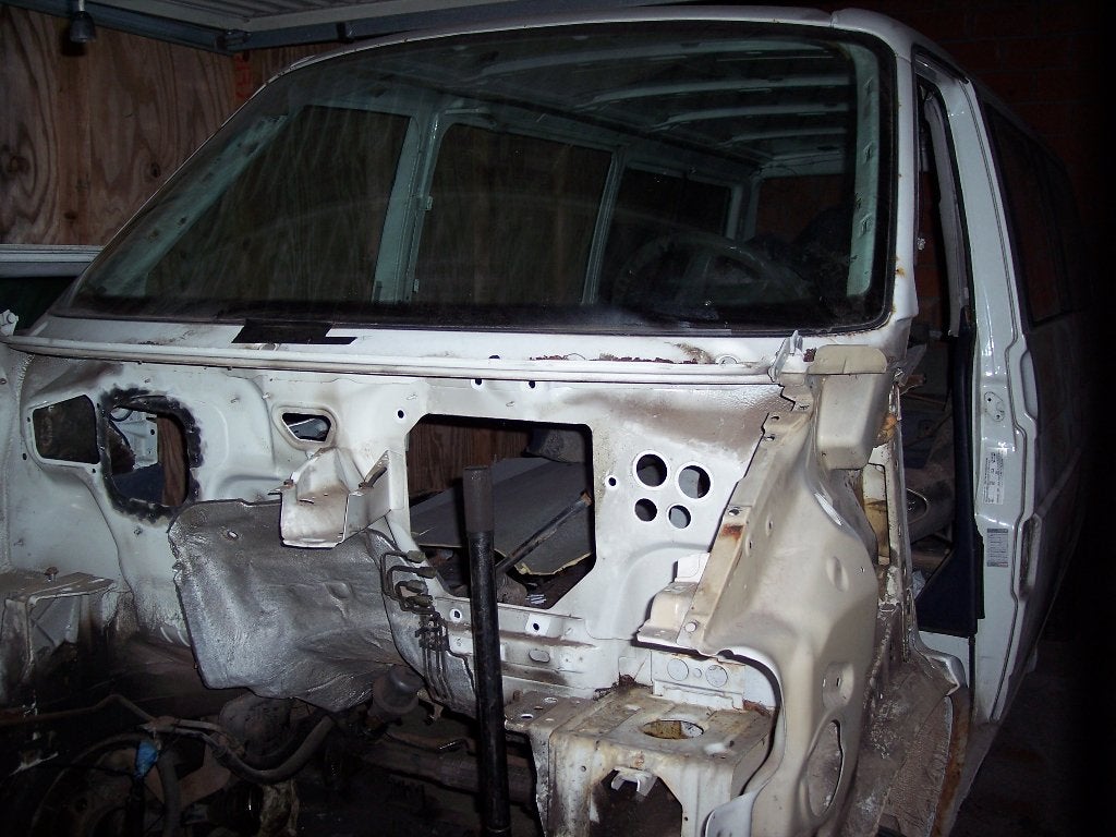 vw t4 caravelle verlengt,chassis en deuren, Ophalen, Gebruikt, Achter, Volkswagen