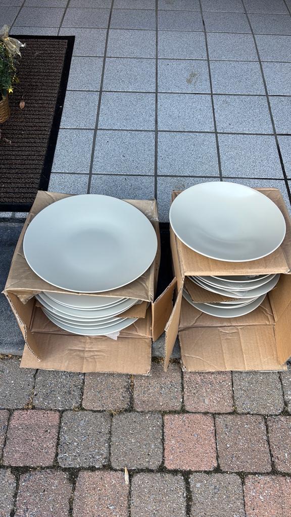 Eetborden, Huis en Inrichting, Keuken | Servies, Ophalen, Zo goed als nieuw, Bord(en)