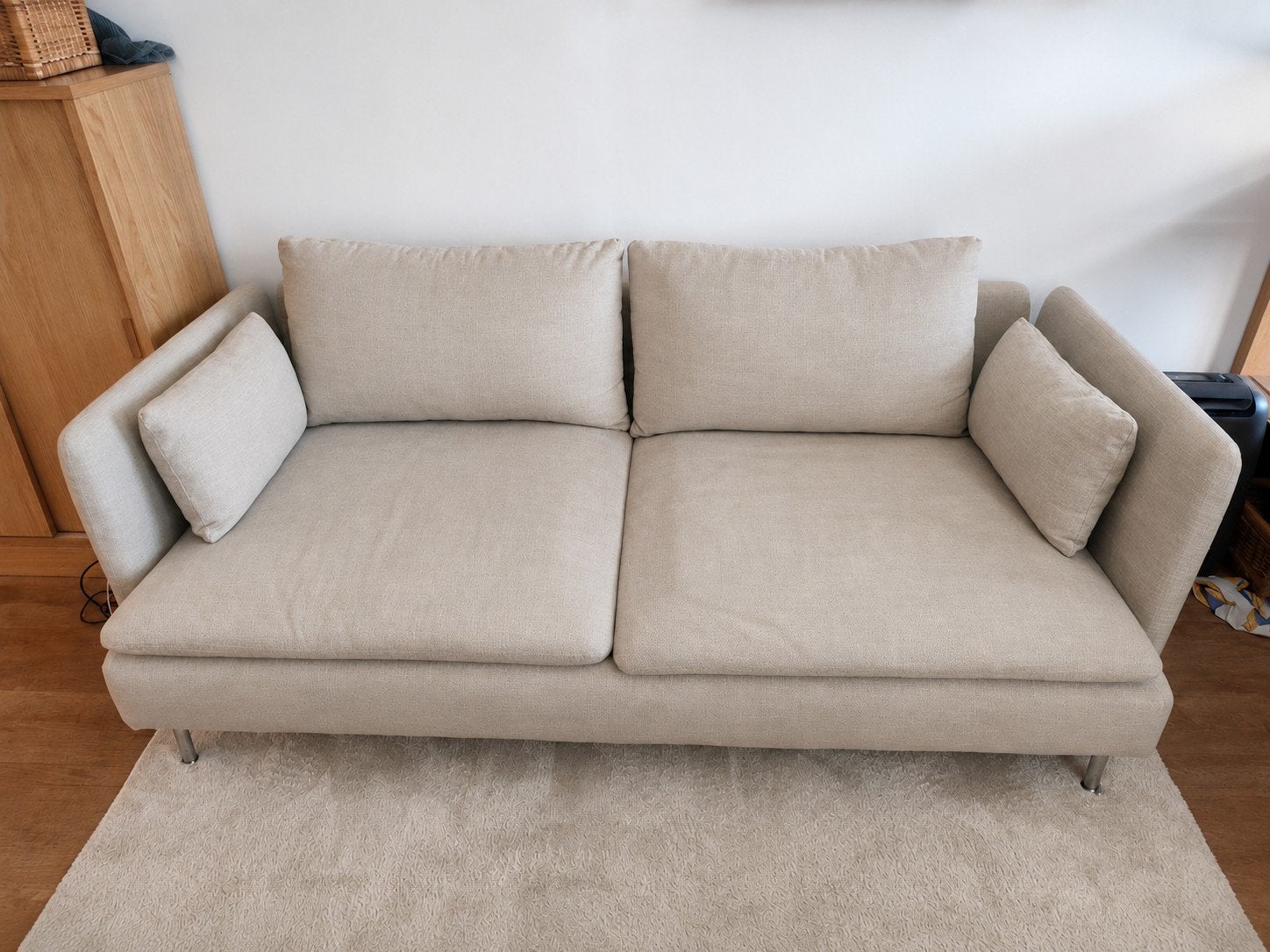 IKEA Söderhamn sofa – beige – perfecte staat, Maison & Meubles, Enlèvement