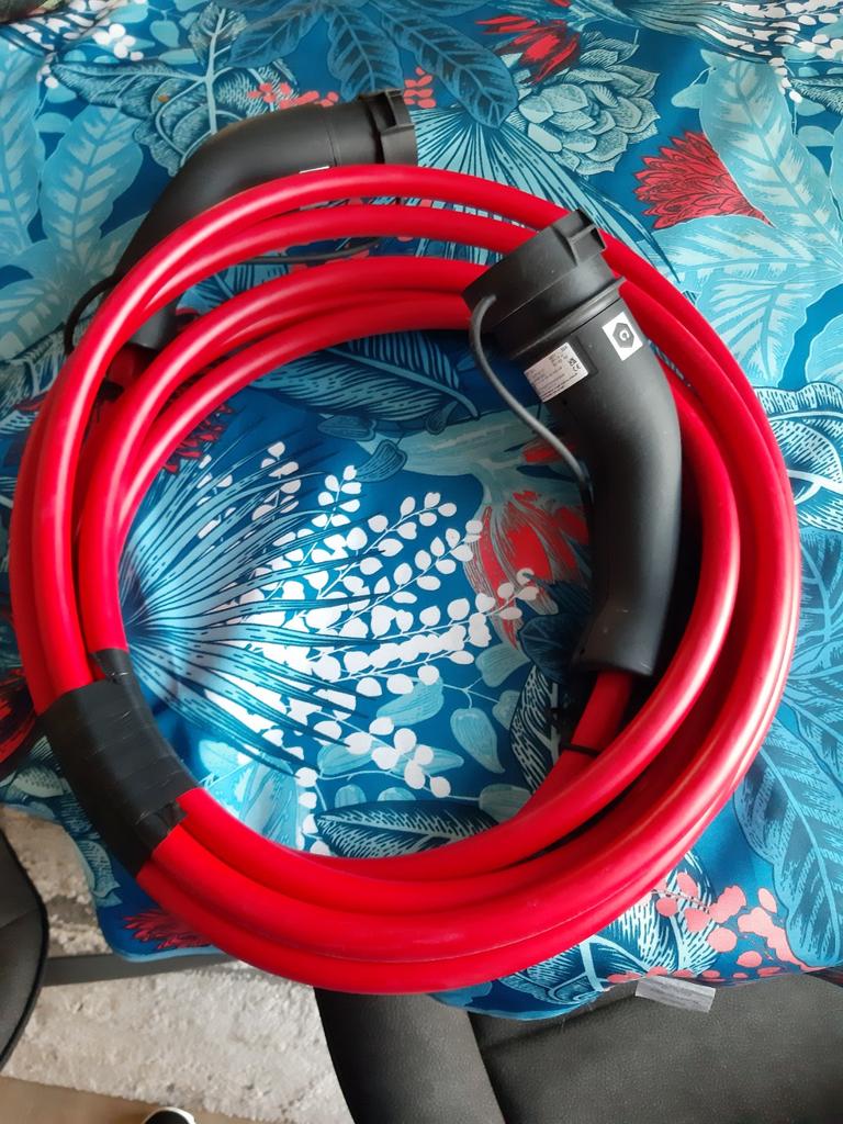 Câble pour borne de recharge 22 Kw, Enlèvement