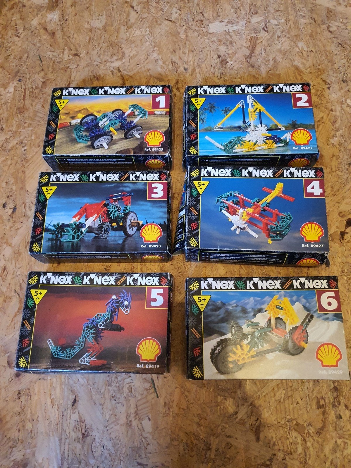 vintage 80s knex bouwsets, Ophalen