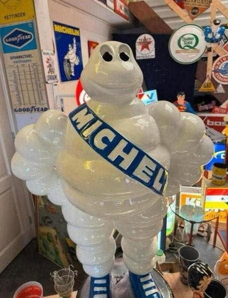 Grote Michelin Bibendum Beeld - Uniek Verzamelobject