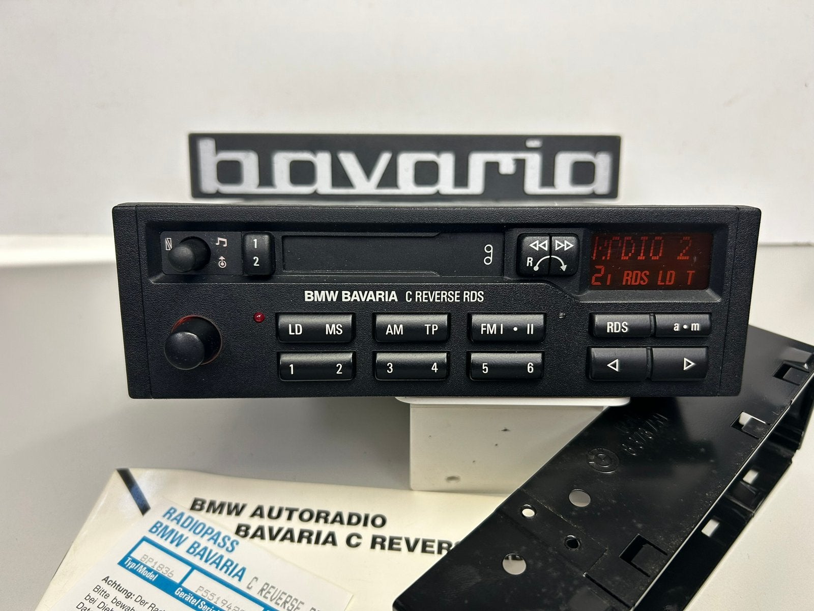 BMW Bavaria C Reverse RDS. E30 E28 E34 E36 E32 Z1 Z3 Z4, Autos : Divers, Enlèvement ou Envoi, Utilisé