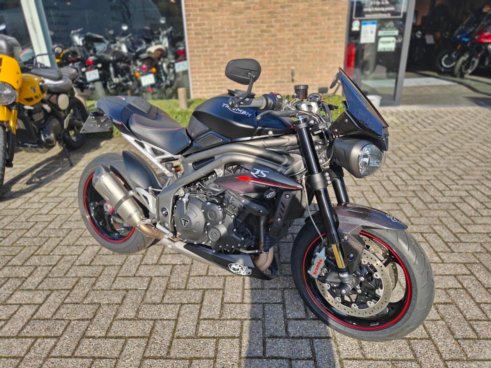 Triumph Speed Triple 1050RS 2018 23dkm, Permis Moto A, Entreprise, Occasion, Plus de 35 kW