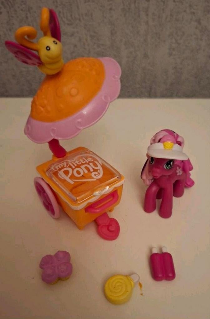 My Little Pony : Ponyville mini triple treat met ijskar, Ophalen of Verzenden