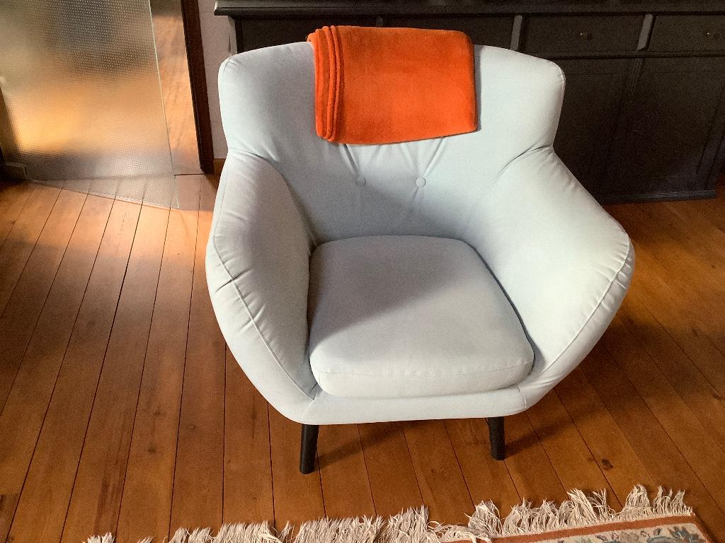 Fauteuil, Huis en Inrichting, Fauteuils, Ophalen, 75 tot 100 cm, Zo goed als nieuw, 100 tot 125 cm