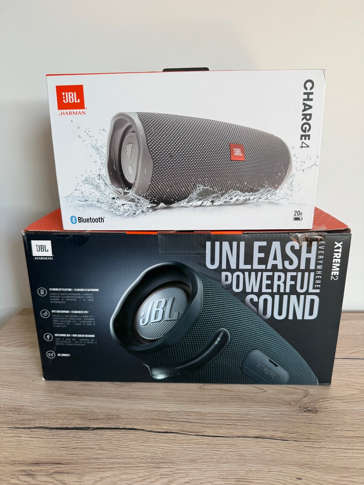 JBL xtreme2 & charge4, Audio, Tv en Foto, Luidsprekerboxen, Ophalen, Zo goed als nieuw, JBL