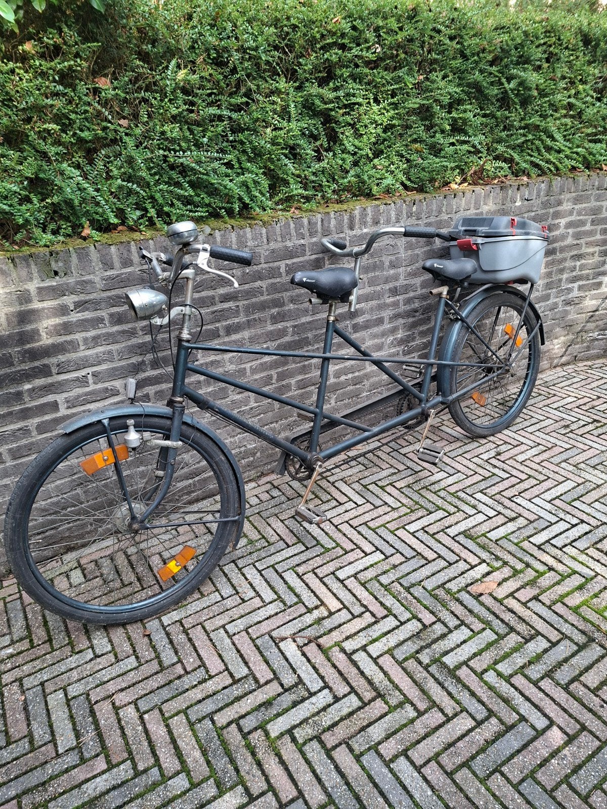 Tamdemfiets, Vélos & Vélomoteurs, Vélos | Femmes | Vélos grand-mère, Enlèvement, Utilisé, Frein sur jante