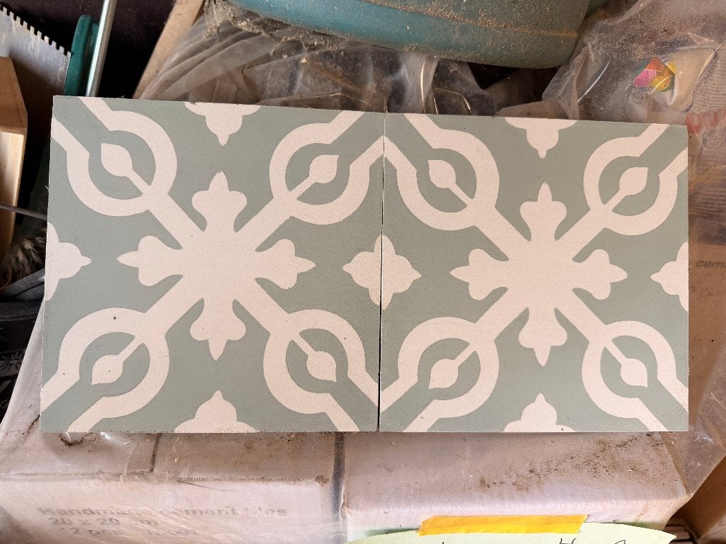 Handgemaakte cementtegels, Doe-het-zelf en Bouw, Tegels, Ophalen, Overige materialen, Nieuw, 20 tot 40 cm