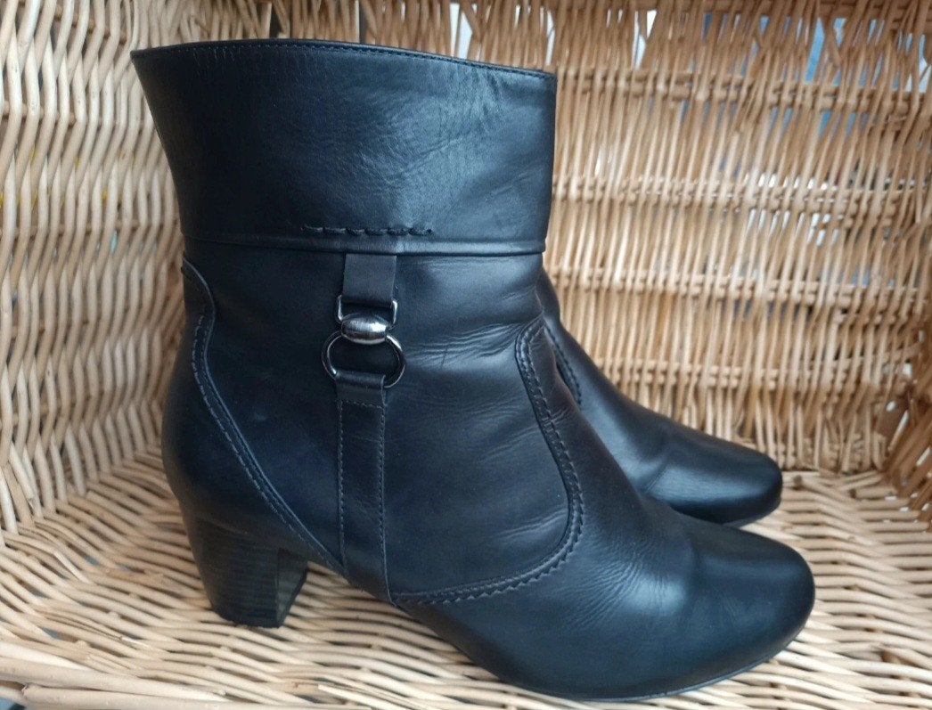 Bottines femme en cuir, Enlèvement ou Envoi