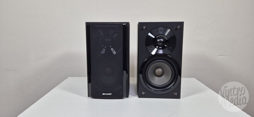 Sharp CP-HF200H Luidsprekers | Speakers | Bookshelf, Enceinte d'étagère, Moins de 60 watts, Enlèvement ou Envoi, Reconditionné
