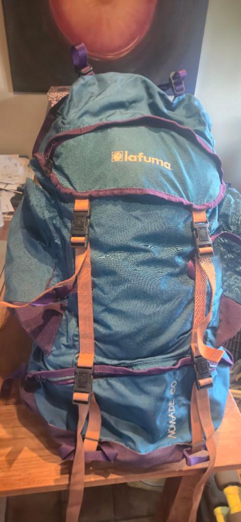 Lafuma rugzak, Ophalen