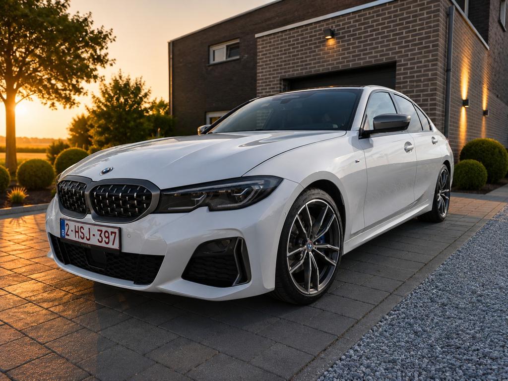 BMW M340i | 50yrs M |TREKH.|CARBON DAK|STANDKACHEL|360|LEDER, Autos, Cuir, 186 g/km, Achat, Euro 6