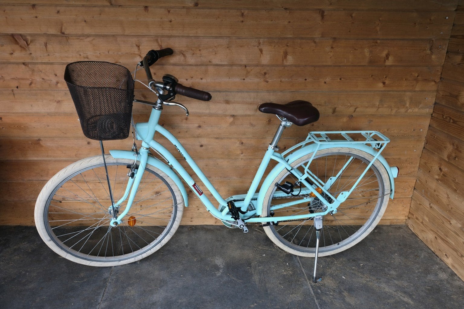 Damesfiets btwin, Fietsen en Brommers, Ophalen, Gebruikt