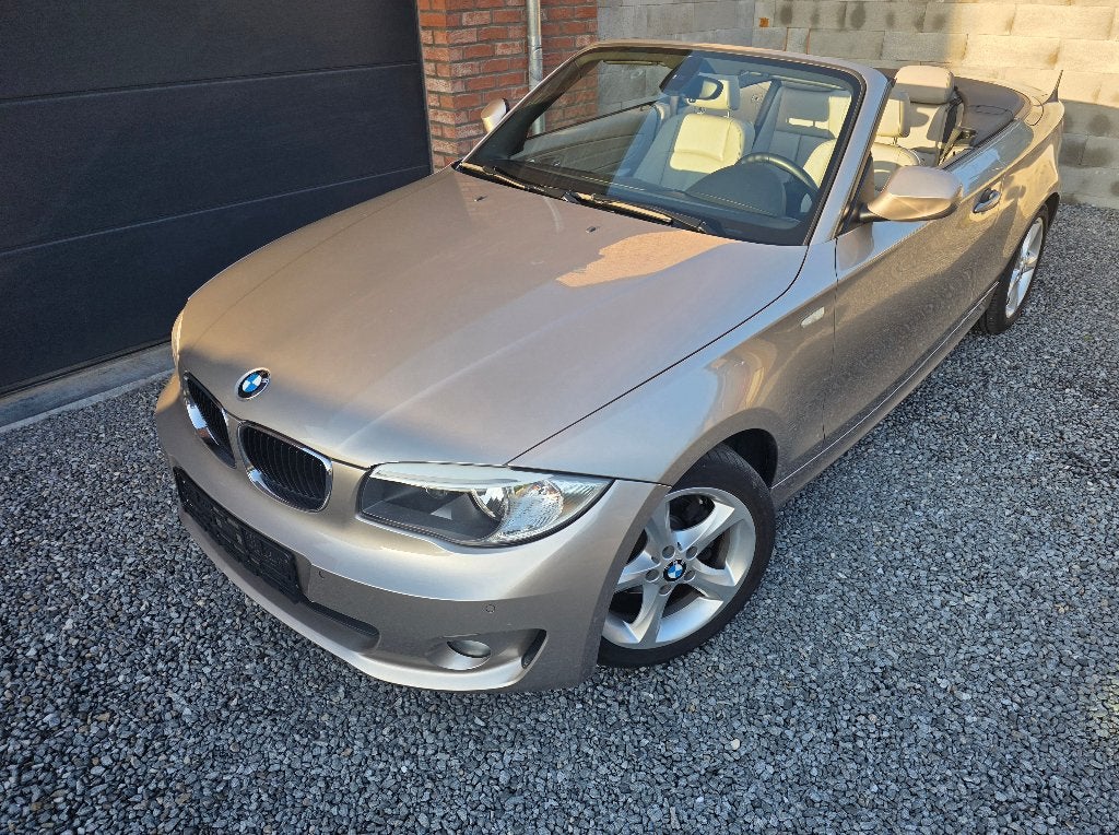 BMW 118 i Cabrio (1er proprietaire, Prete a immatriculer), Autos, Achat, Beige, Entreprise, Cabriolet