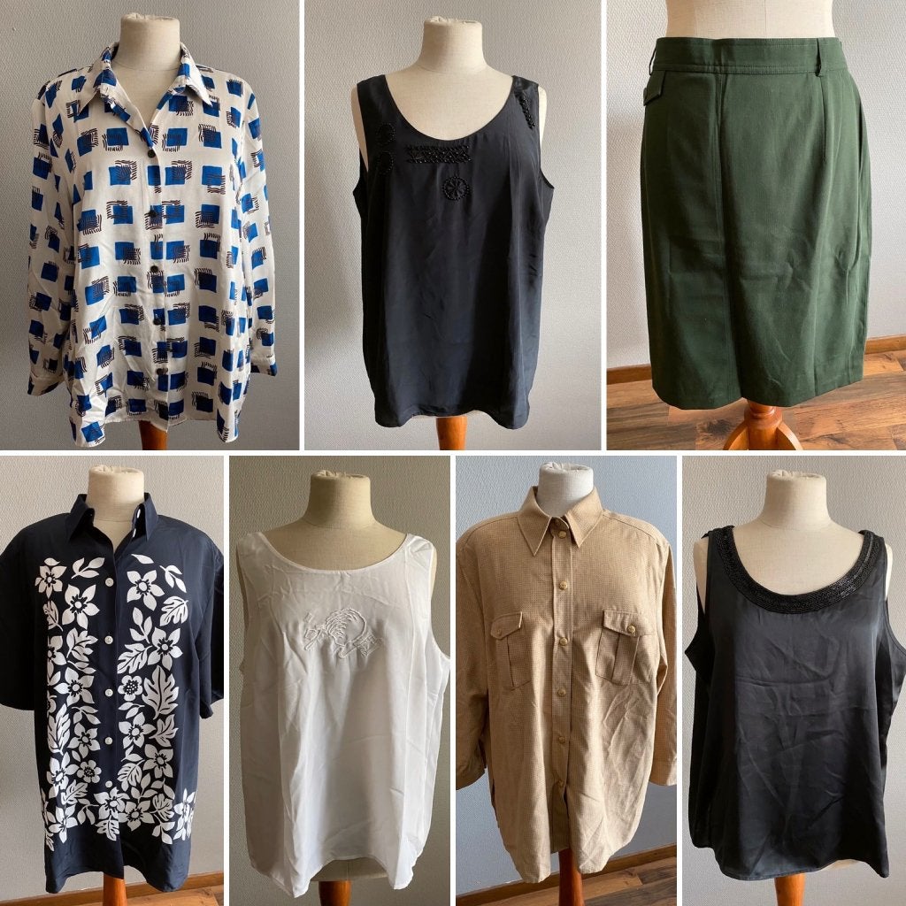 Lot 7 kledingstukken Yarell maat 46, Envoi, Comme neuf, Taille 46/48 (XL) ou plus grande