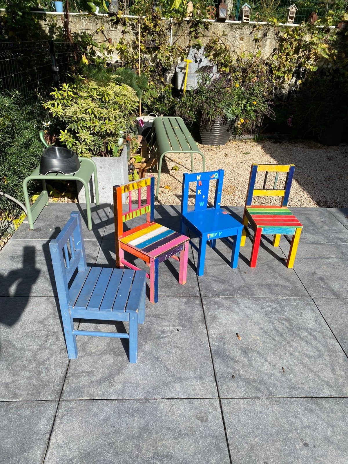 4 Chaises enfant Kritter Ikea, Enfants & Bébés, Enlèvement, Comme neuf, Chaise(s)