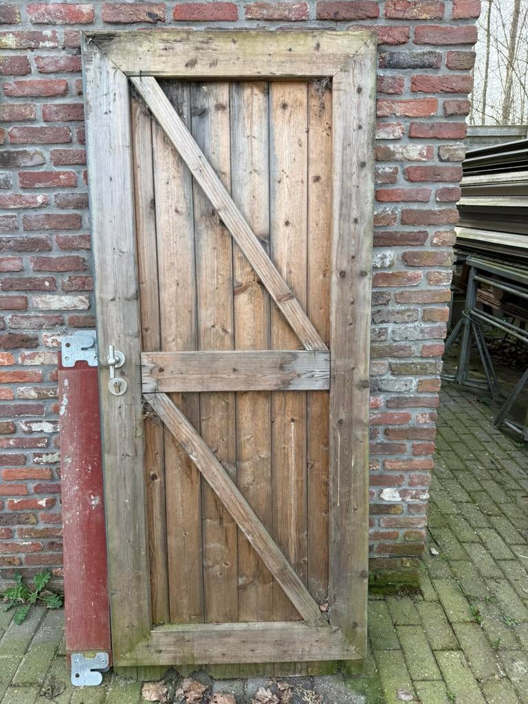 Gratis houte deur, Doe-het-zelf en Bouw, Ophalen, Gebruikt, Minder dan 80 cm, Overige typen