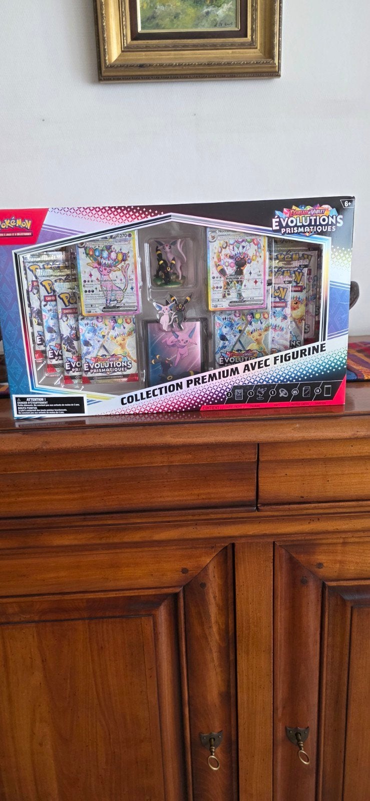 Pokemon prismatique pas déballer édition très limitée