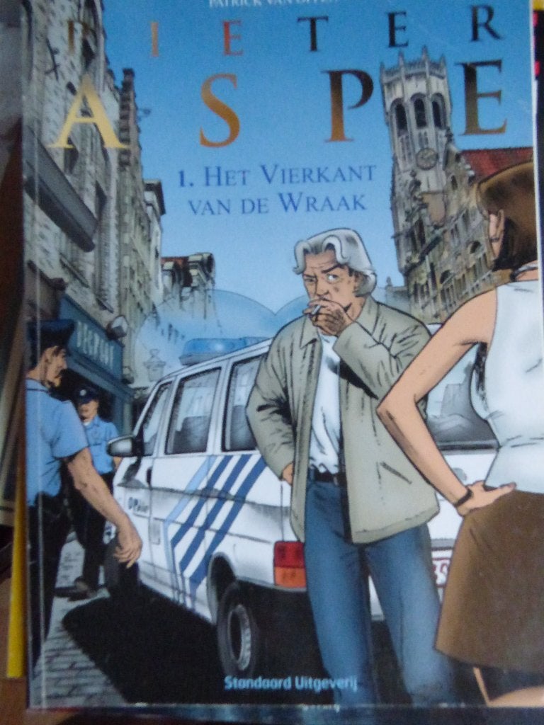 pieter aspe ,  het vierkant van de wraak, Boeken, Stripverhalen, Ophalen of Verzenden