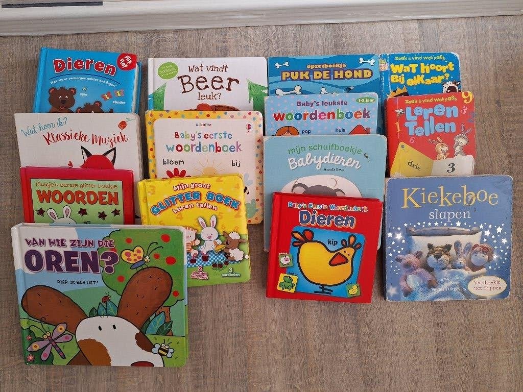 Baby en Peuterboeken set van +30boekjes voor 15euro, Boeken, Ophalen, Gelezen, 6 tot 12 maanden