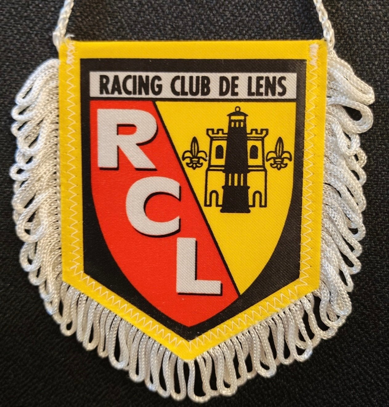 Flag football fanion du RCL Racing Club de Lens des années 1