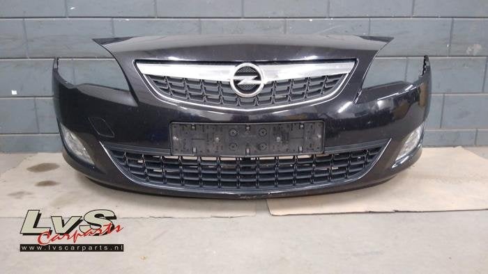 Voorbumper van een Opel Astra, Gebruikt, -, -, Opel