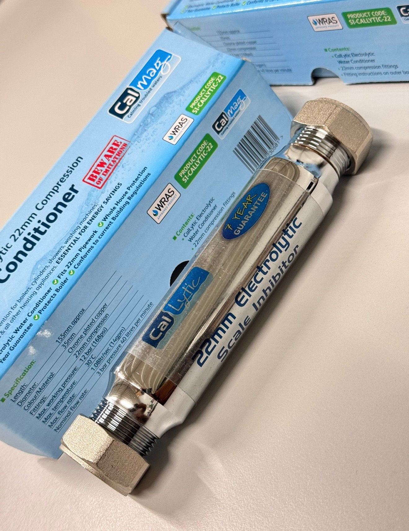 De Calmag CalLytic Electrolytische 22mm water conditioner, Doe-het-zelf en Bouw, Ophalen of Verzenden, Nieuw