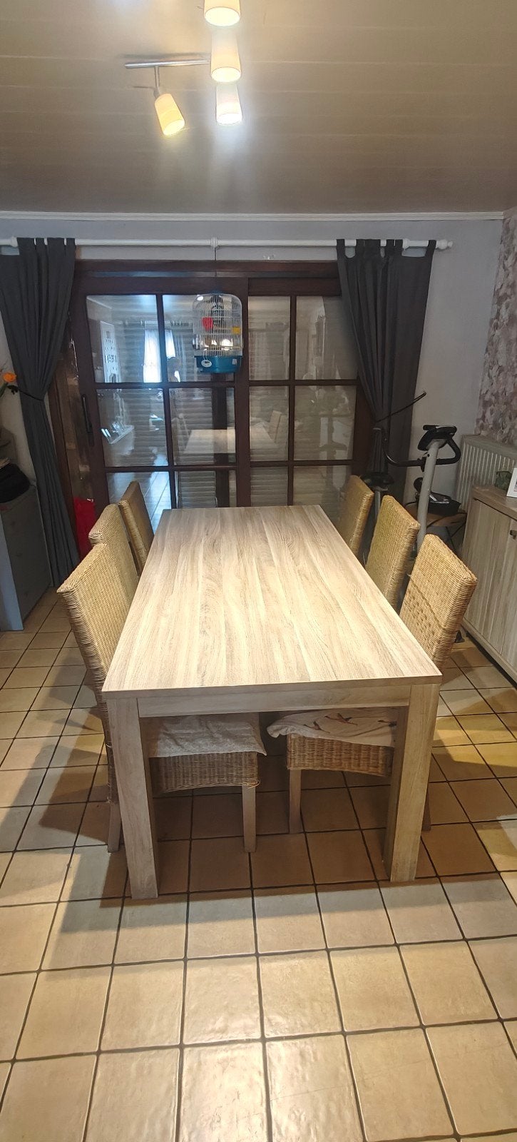 complete eetkamer in Nieuwstaat !!, Huis en Inrichting, Ophalen, Zo goed als nieuw