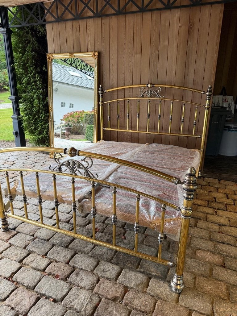 Bed koper, Huis en Inrichting, Ophalen, Overige kleuren, Tweepersoons, Decoratief_zwaar