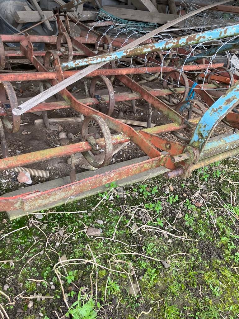 Ploegen en cultivator met rol 2 meter, Ophalen, Gebruikt