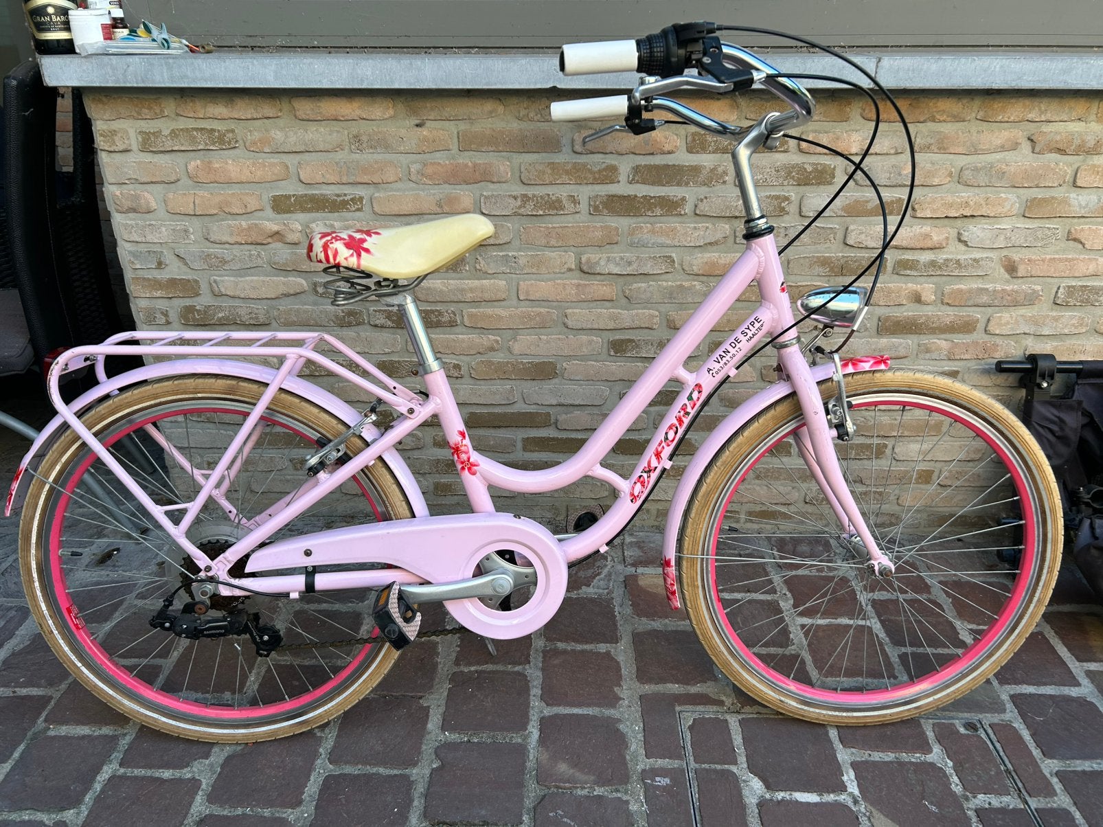Oxford meisjesfiets 24 inch, Fietsen en Brommers, Ophalen, Gebruikt, 24 inch, Versnellingen