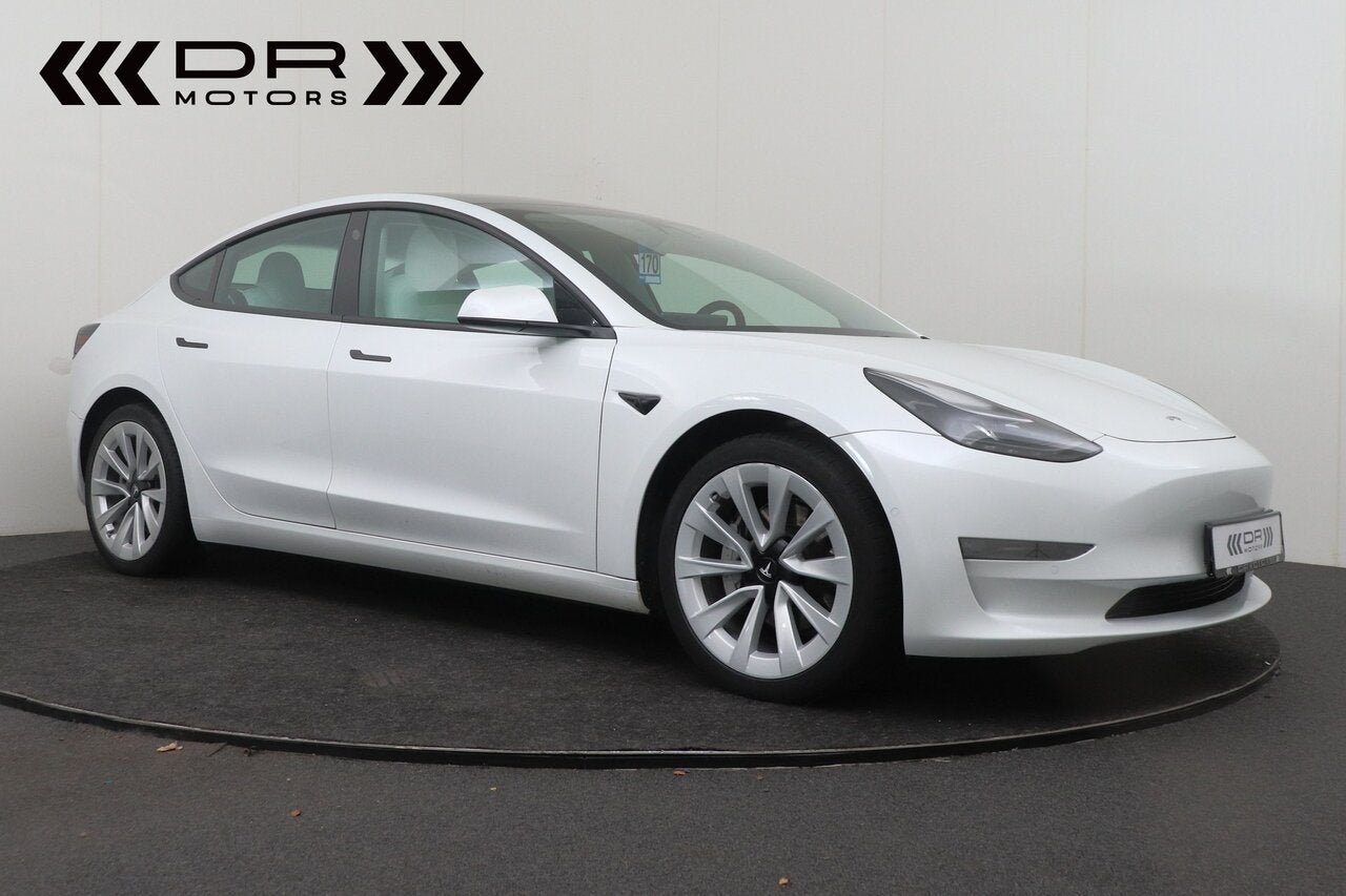 Tesla Model 3 LONG RANGE - AWD  DUAL MOTOR - 1STE EIGENAAR, Auto's, 0 kg, Wit, 498 pk, Berline