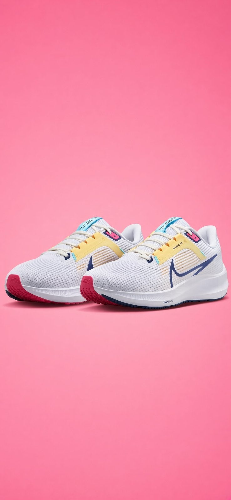Nike Air Zoom Pegasus 40 maat E40 te koop!, Kleding | Heren, Ophalen of Verzenden, Zo goed als nieuw, Wit